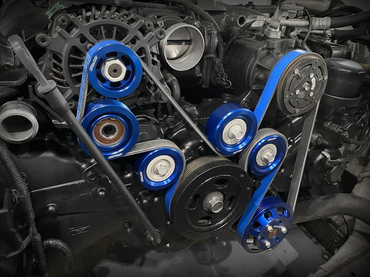 Kit de poleas de aluminio GReddy para Toyota ZN6 y Subaru ZC6