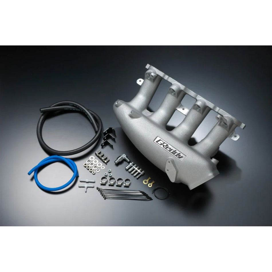 Colector de admisión GReddy para Nissan S14 y S15 (Black Top)
