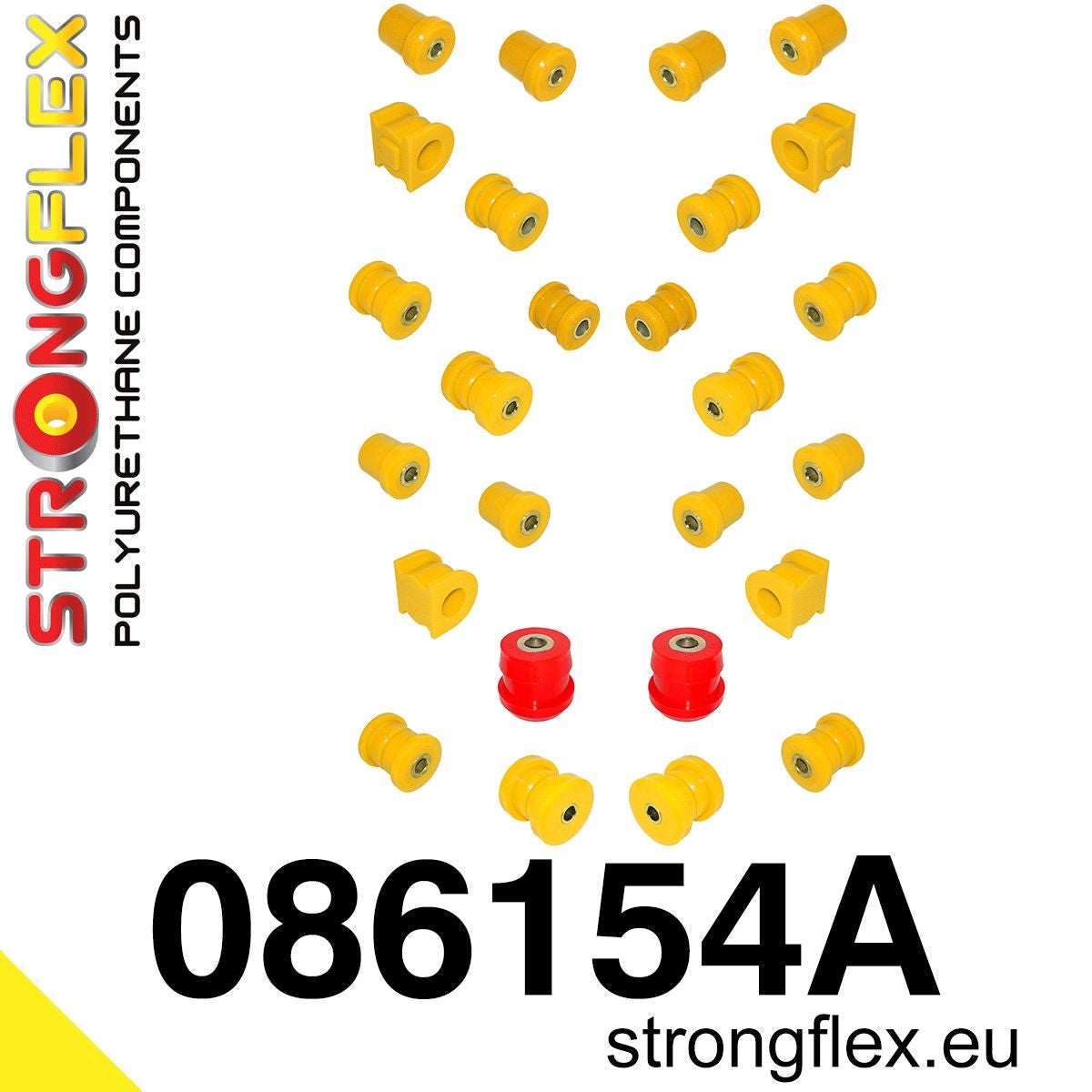 Kit completo de silentblocks de suspensión AP2 SPORT Honda S2000 AP2 (086154A)