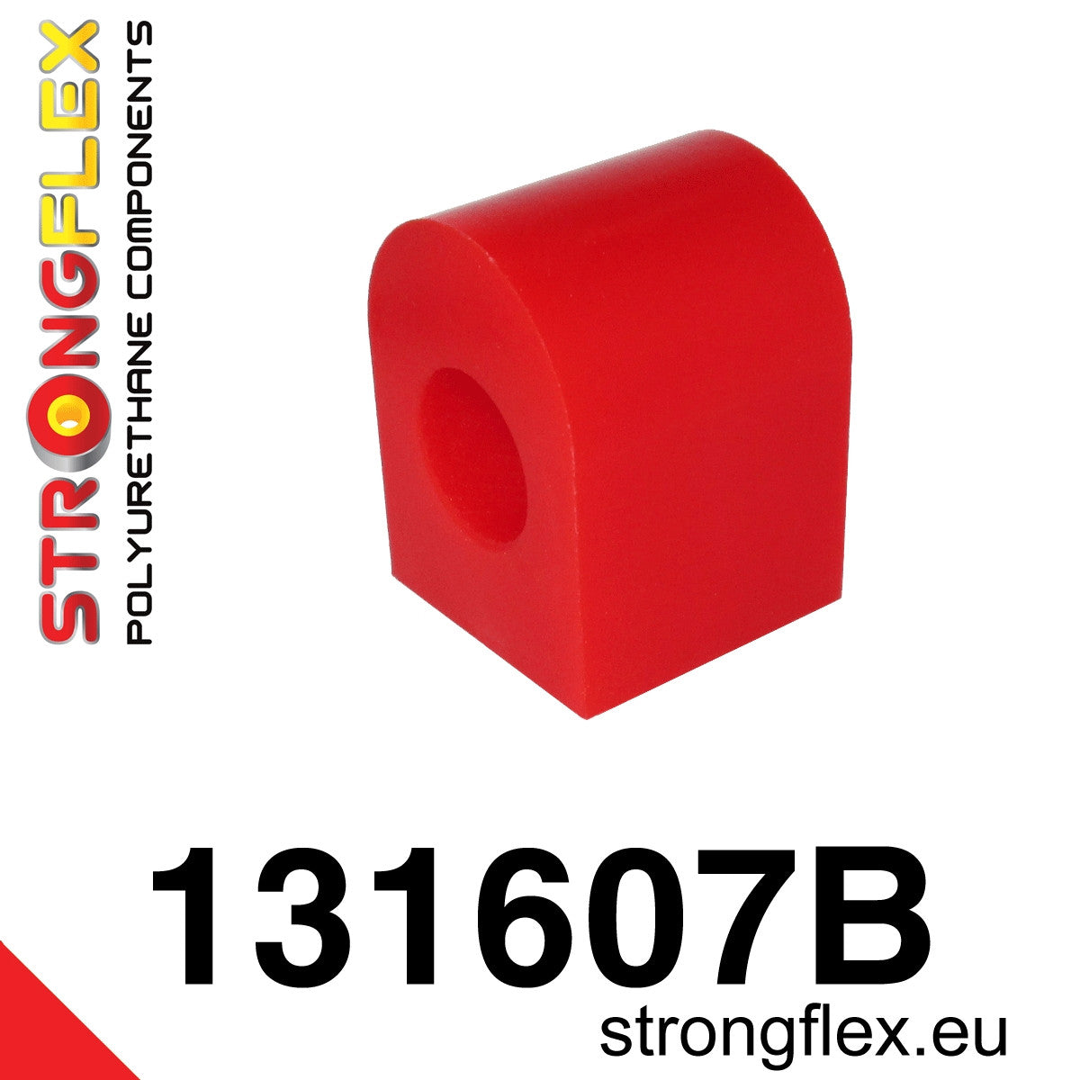 Silentblock de la barra estabilizadora trasera Opel Ascona Manta (131607B)