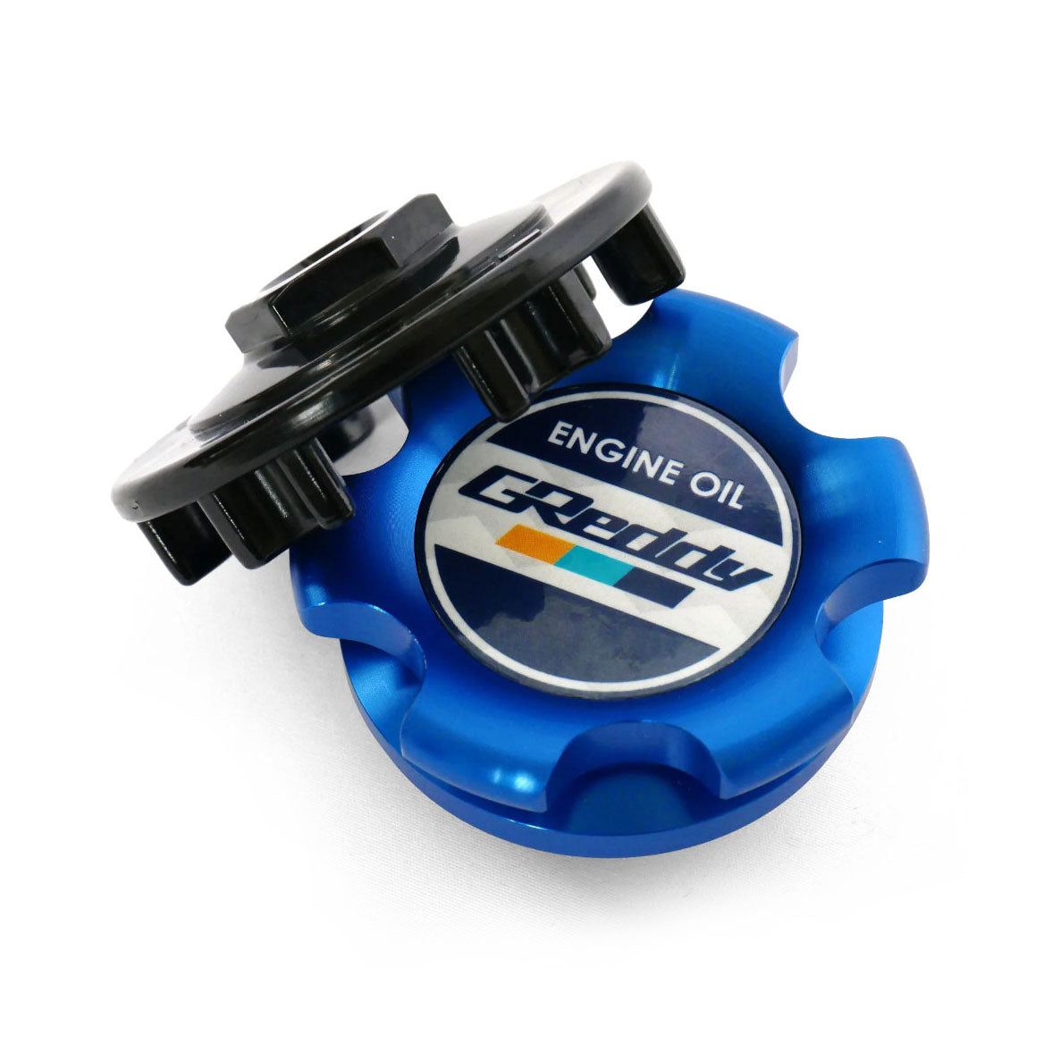 Tapón de llenado de aceite GReddy Type 3 M35-P4.0 azul (Mazda)