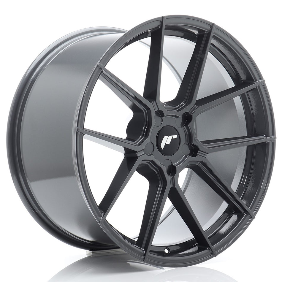 Japan Racing JR-30 Extreme Concave 20x10.5" (5 hole custom PCD) ET15-45, Hyper Gray