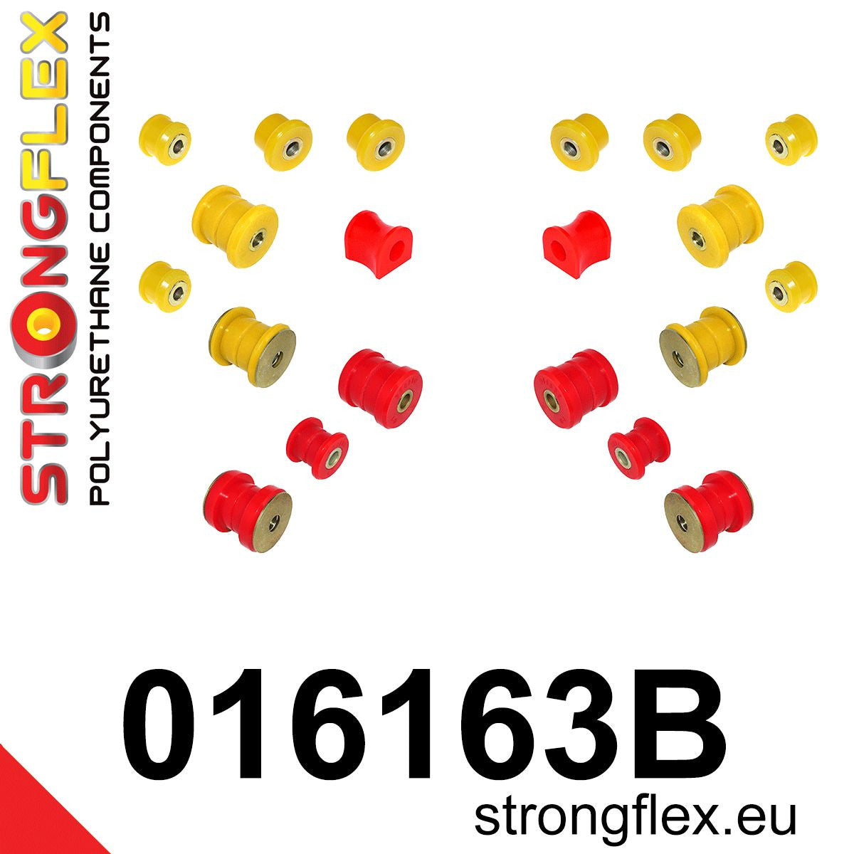 Kit de silentblock de suspensión trasera Alfa Romeo GTV Spider (016163B)
