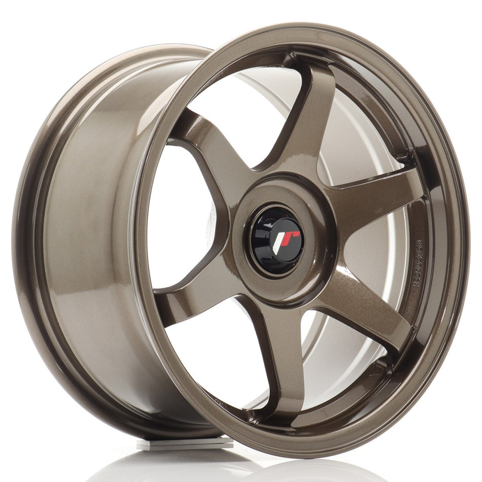 Japan Racing JR-3 16x8" (4 & 5 hole custom PCD) ET25, Bronze