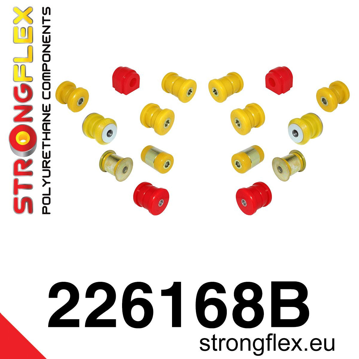 Kit de silentblock de suspensión trasera Audi A3 8P 8X 1P 5P 7N A5 A6 1T 8J (226168B)
