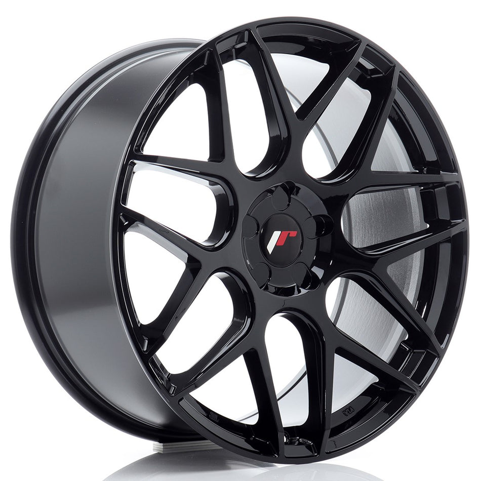 Japan Racing JR-18 20x8.5" (5 hole custom PCD) ET20-40, Gloss Black