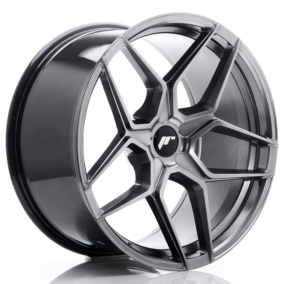 Japan Racing JR-34 Extreme Concave 20x10" (5 hole custom PCD) ET20-40, Hyper Black