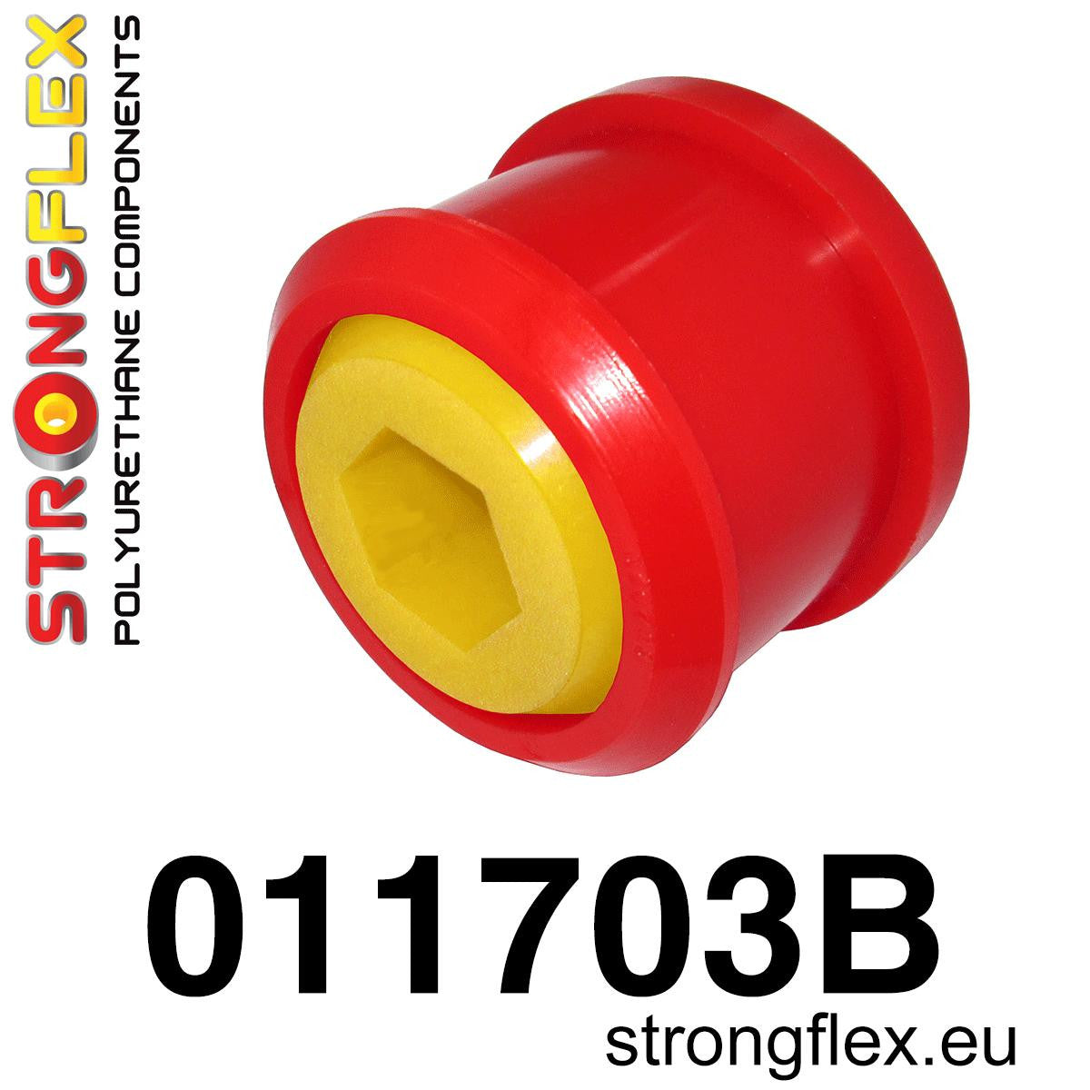 Silentblock trasero del brazo inferior delantero 46 mm Alfa Romeo (011703B)