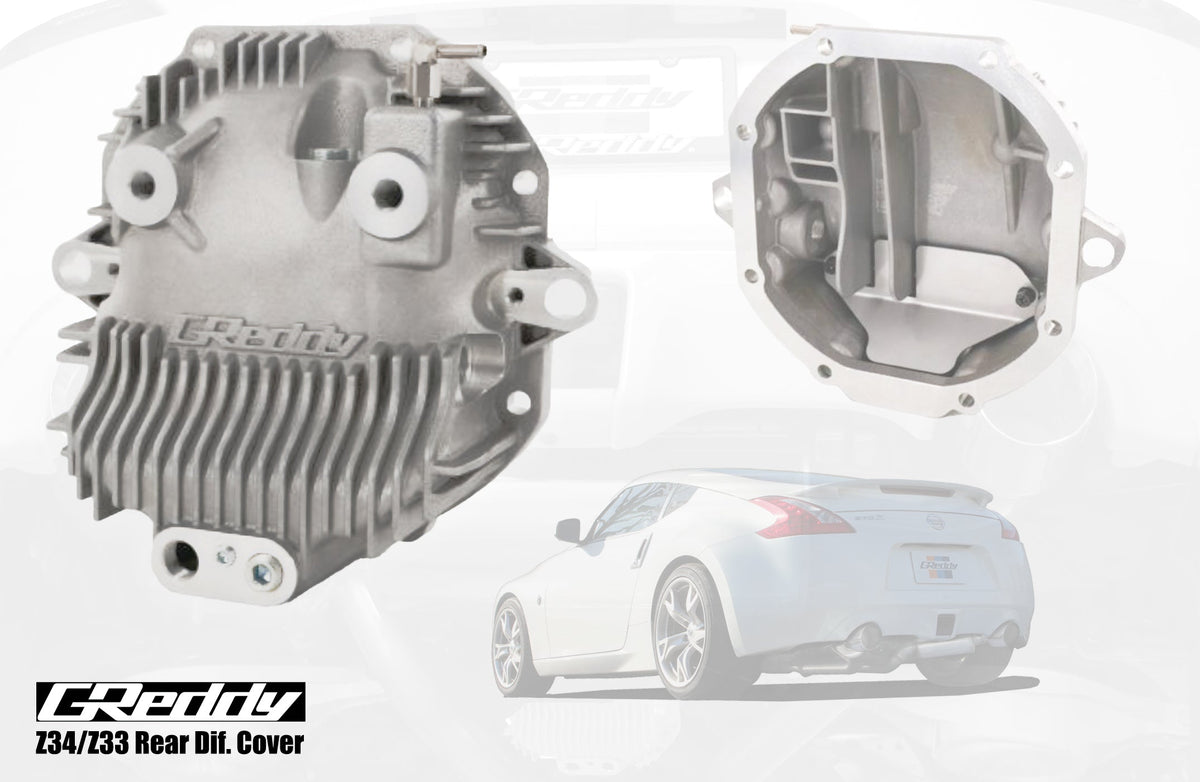 Tapa de diferencial GReddy High Capacity para Nissan Z33 y Z34
