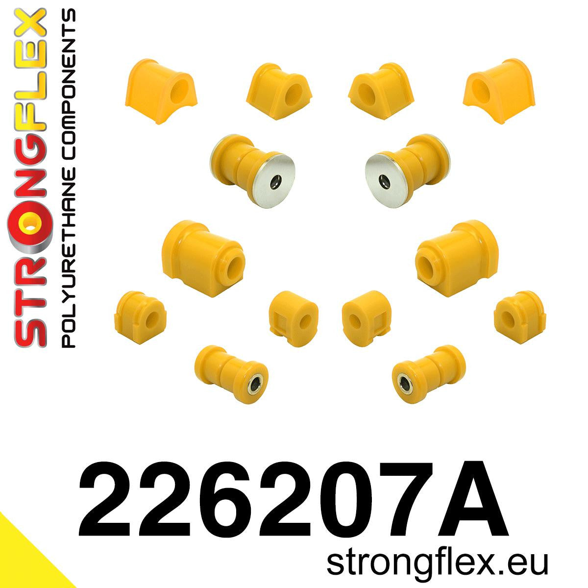 Kit de suspensión delantera y eje trasero SPORT Volkswagen Golf A1 Jetta (226207A)
