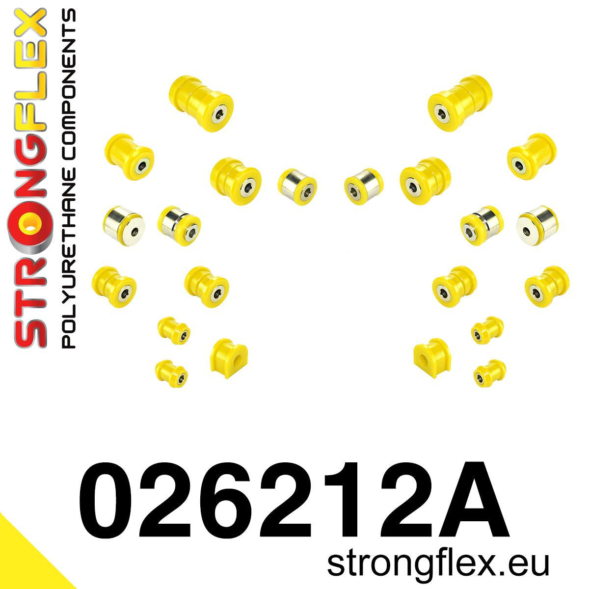 Kit de silentblock de suspensión trasera SPORT Audi A6 C6 Quattro FWD S6 (026212A)