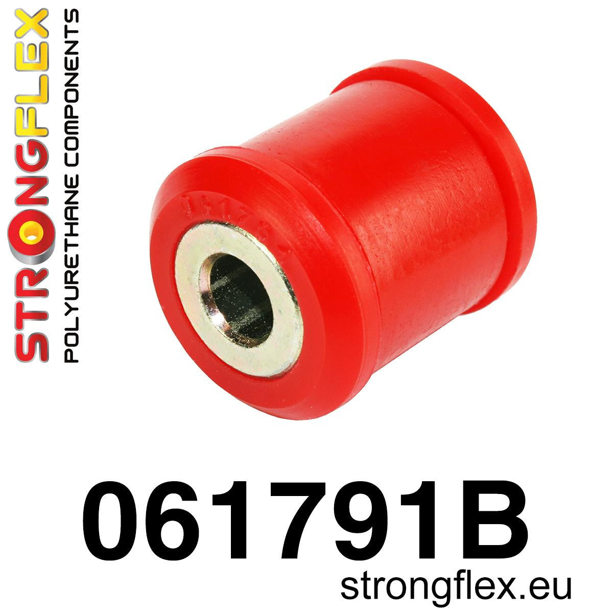 Silentblock superior del soporte del amortiguador trasero Fiat Cinquecento (061791B)
