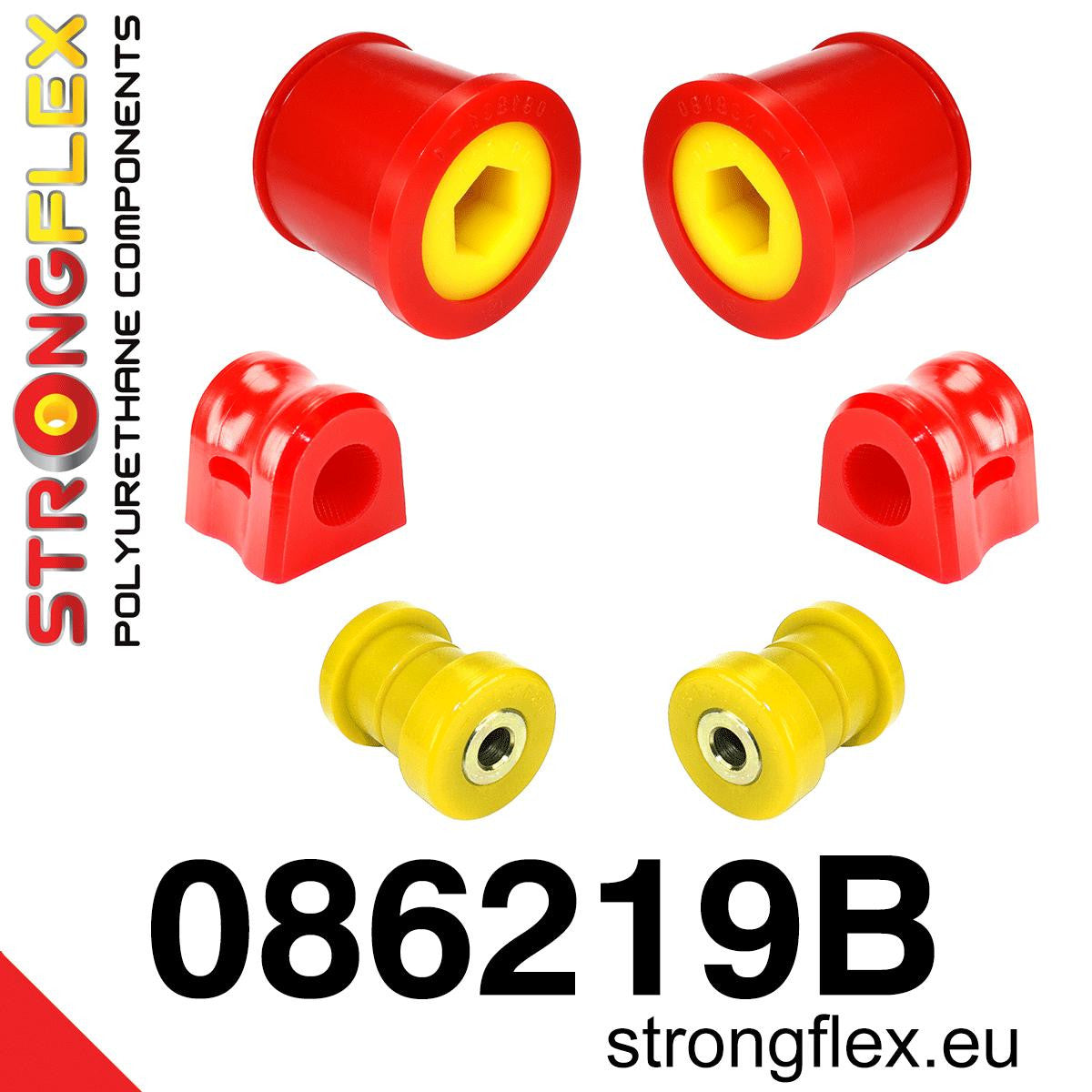 Kit de silentblocks de suspensión delantera Honda Civic FN2 (086219B)