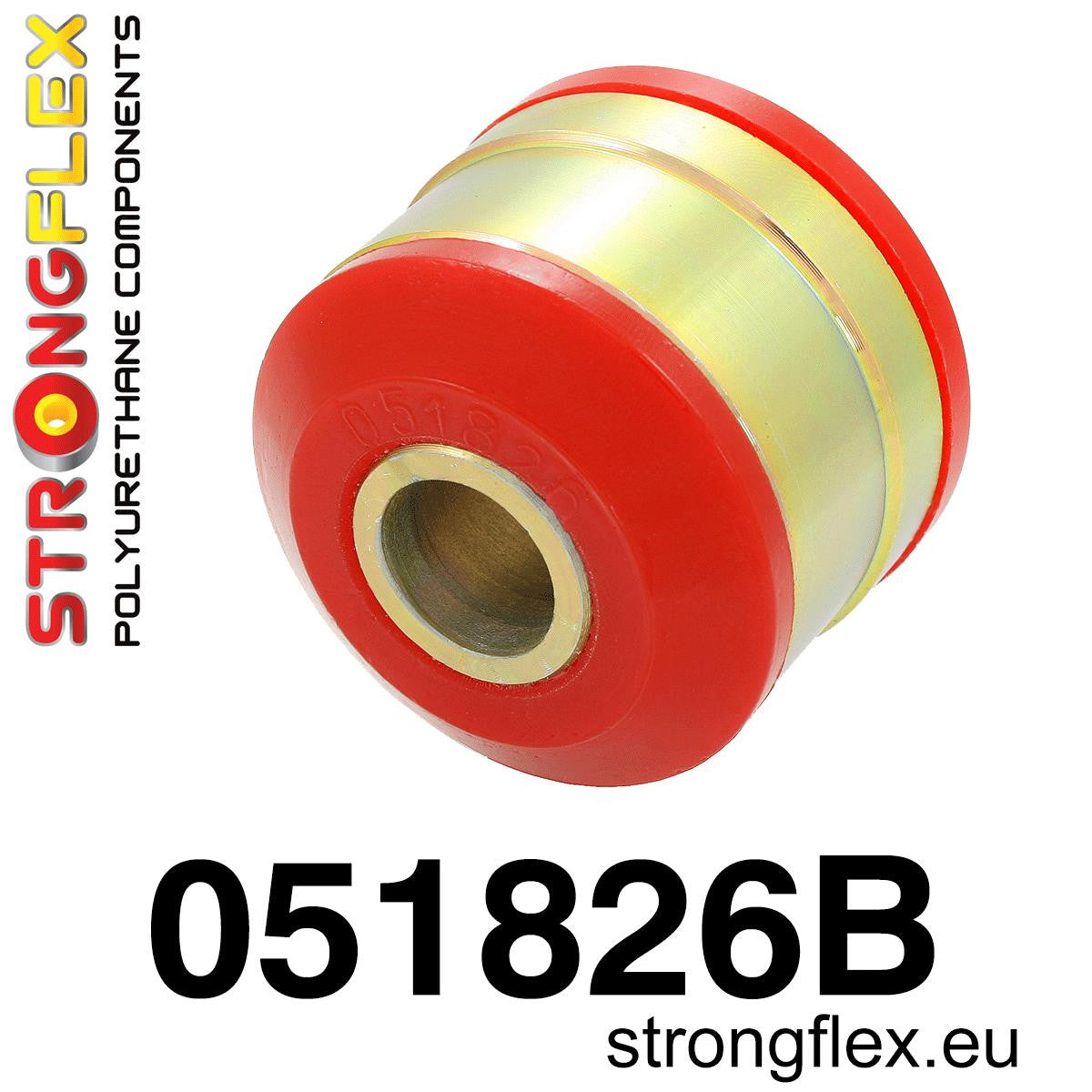 Silentblock del brazo inferior delantero 55 mm Citroën C2 C3 1007 DS3 2008 (051826B)