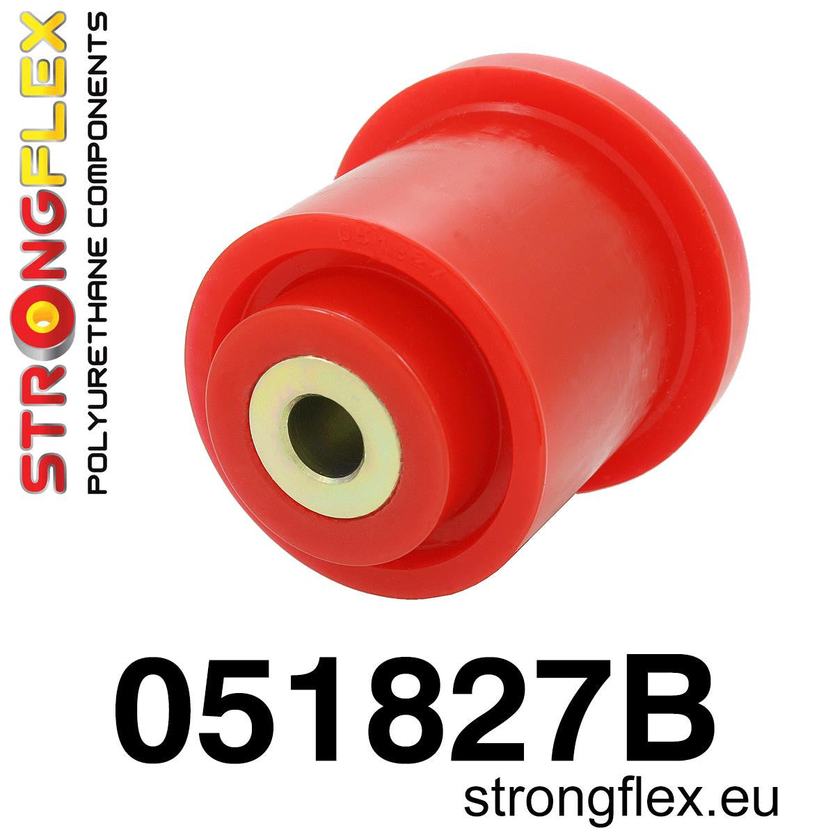 Silentblock de montaje del eje trasero Citroën C2 C3 1007 (051827B)