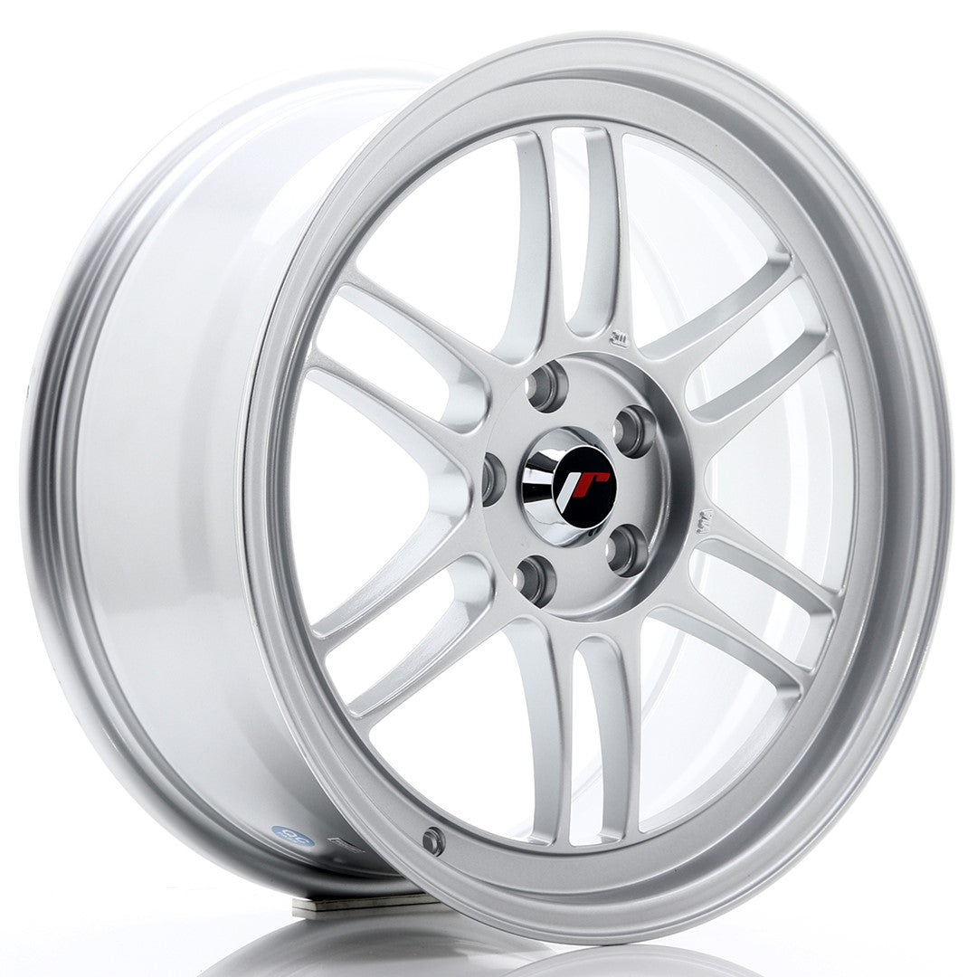 Llanta Japan Racing JR-7 18x8" 5x114.3 ET35 plata