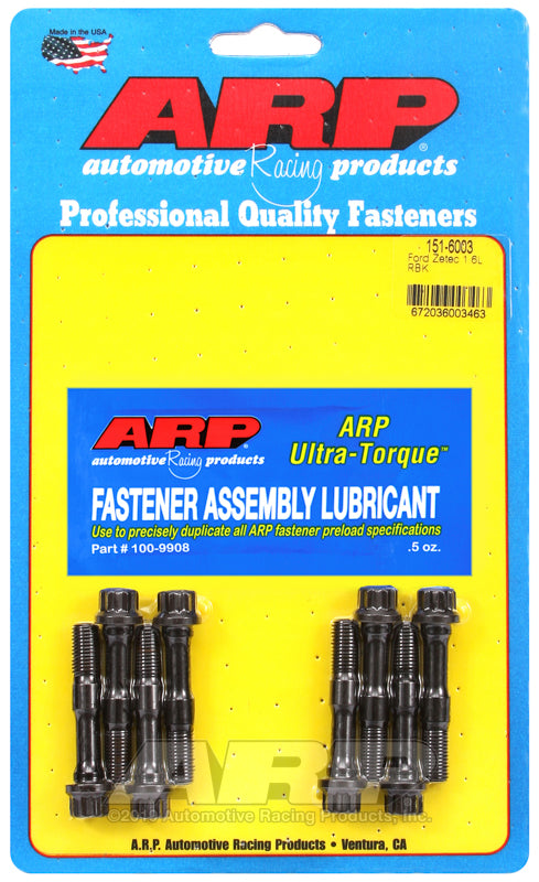 Tornillos de biela ARP para Ford Zetec 1.6L E (M8) - 151-6003