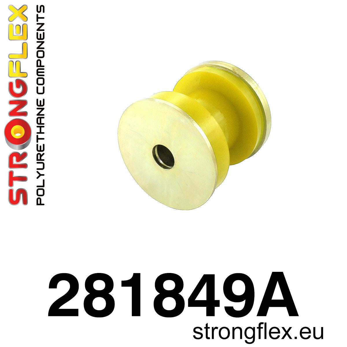 Silentblock delantero del soporte del diferencial trasero SPORT Nissan (281849A)