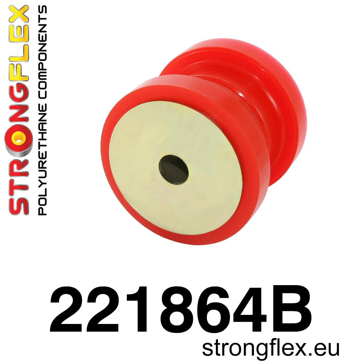 Silentblock del puente trasero 59mm Audi A3 8L 8N 1M 1U 1J R32 Quattro 4x4 (221864B)