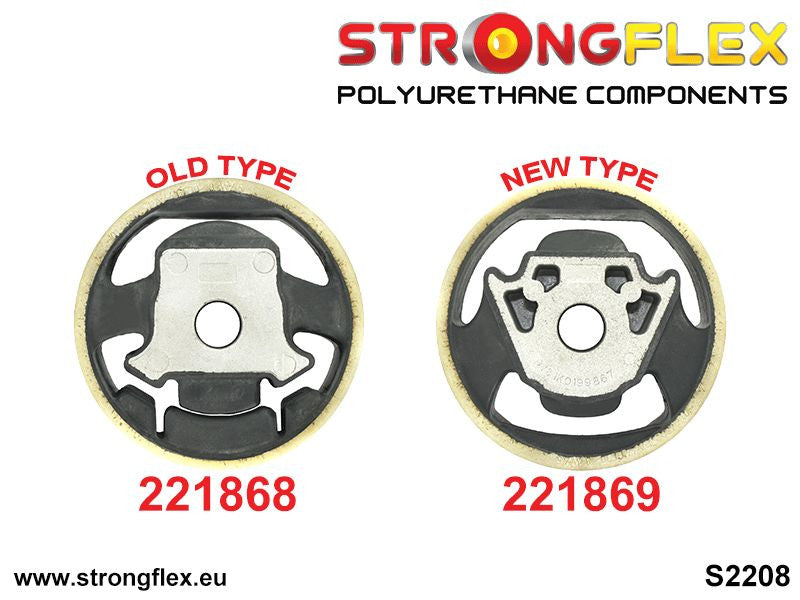 Inserto del soporte inferior del motor Audi A3 8P 1P 5P 2K 2C A5 1T 8J 1Z (221868B)