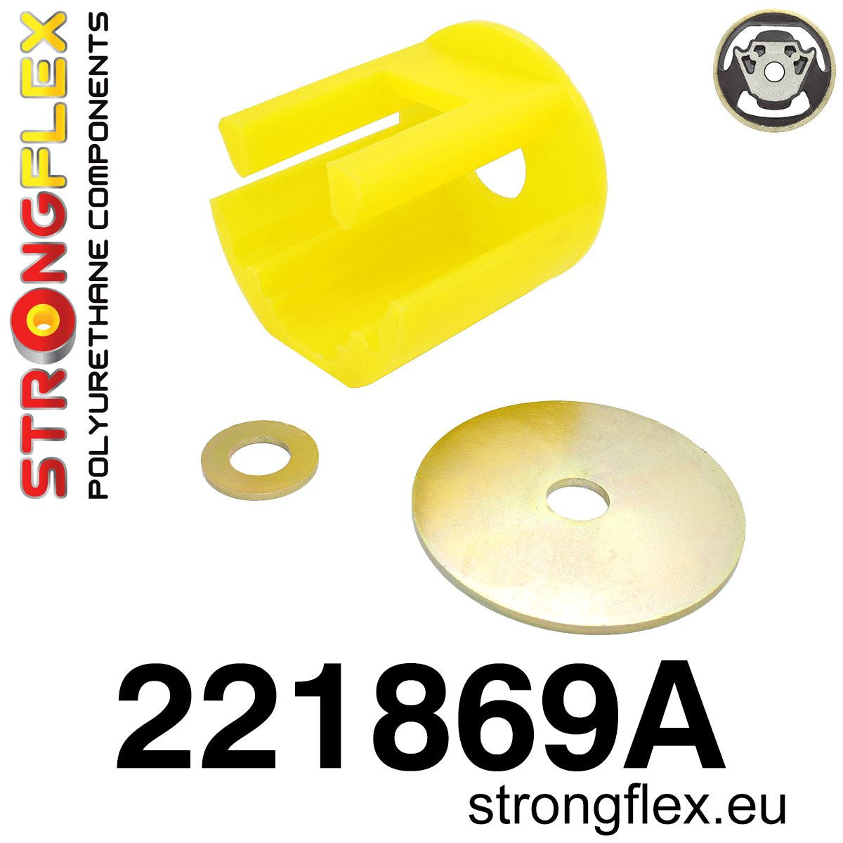 Inserto del soporte inferior del motor SPORT Audi A3 8P 1P 5P 7N 2K 2C A5 (221869A)