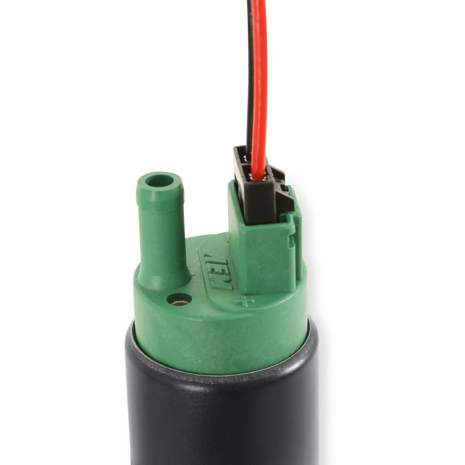 Bomba de gasolina AEM 400 l/h compacta para E85, salida simple