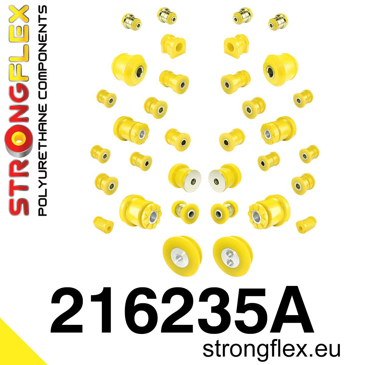 Kit completo de silentblocks de suspensión SPORT Lexus GS S190 XE20 IS (216235A)