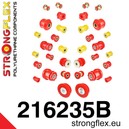 Kit completo de silentblocks de suspensión Lexus GS S190 XE20 IS (216235B)