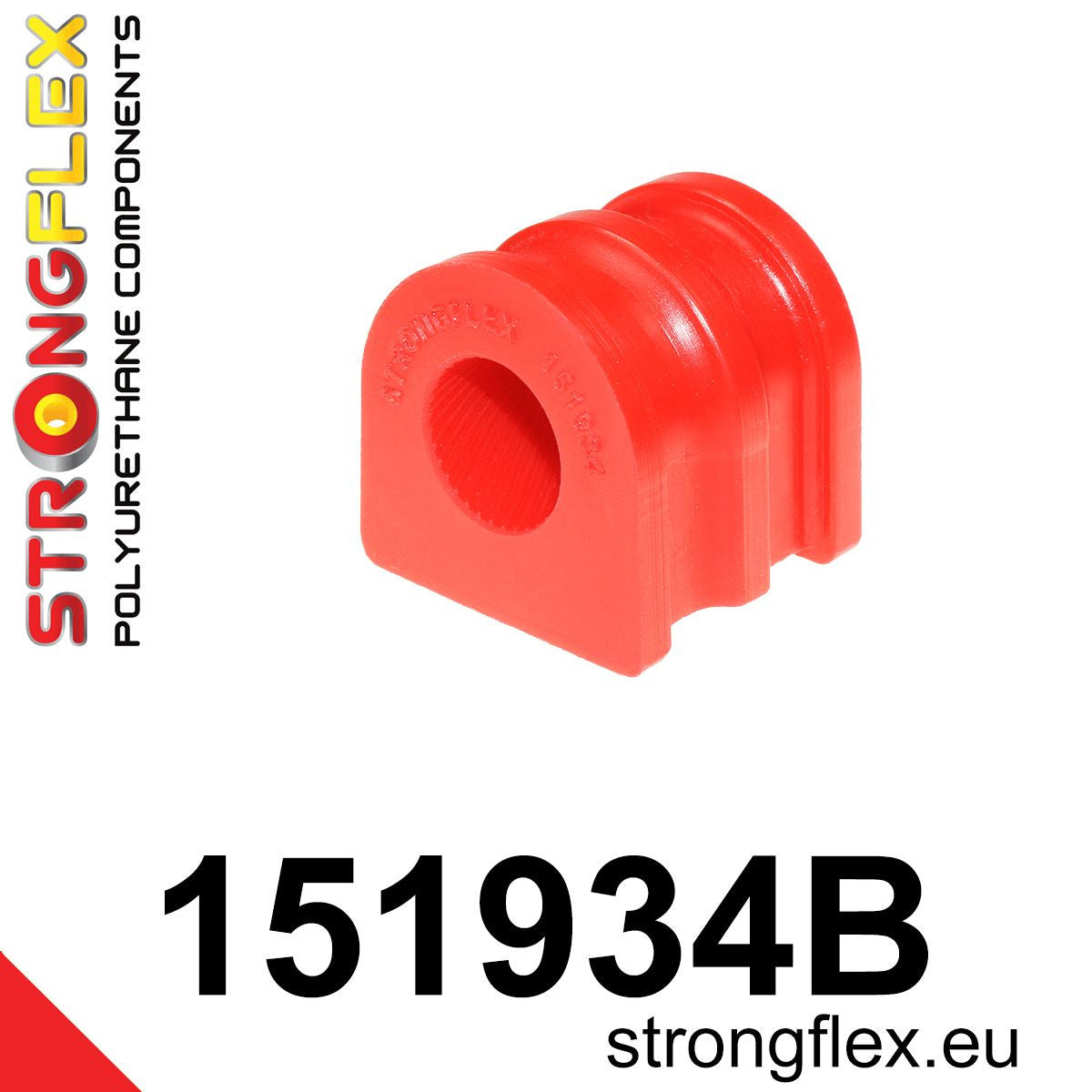 Silentblock de estabilizadora delantera Nissan Micra K12 E11 Note Tiida (151934B)