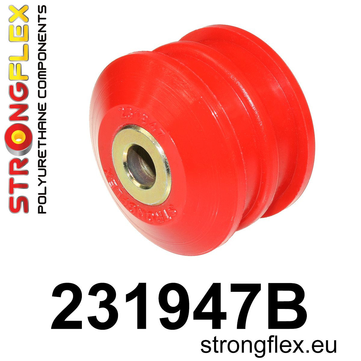 Silentblock de brazo tirado trasero delantero Volvo Serie 700 Serie 900 (231947B)