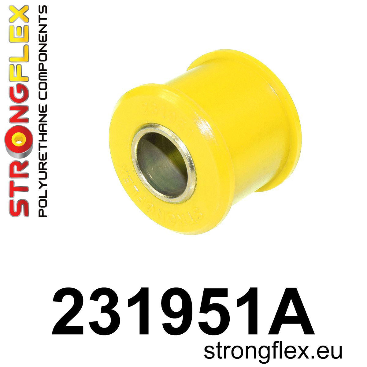 Silentblock de barra Panhard trasera al eje SPORT Volvo Serie 700 Serie 900 (231951A)