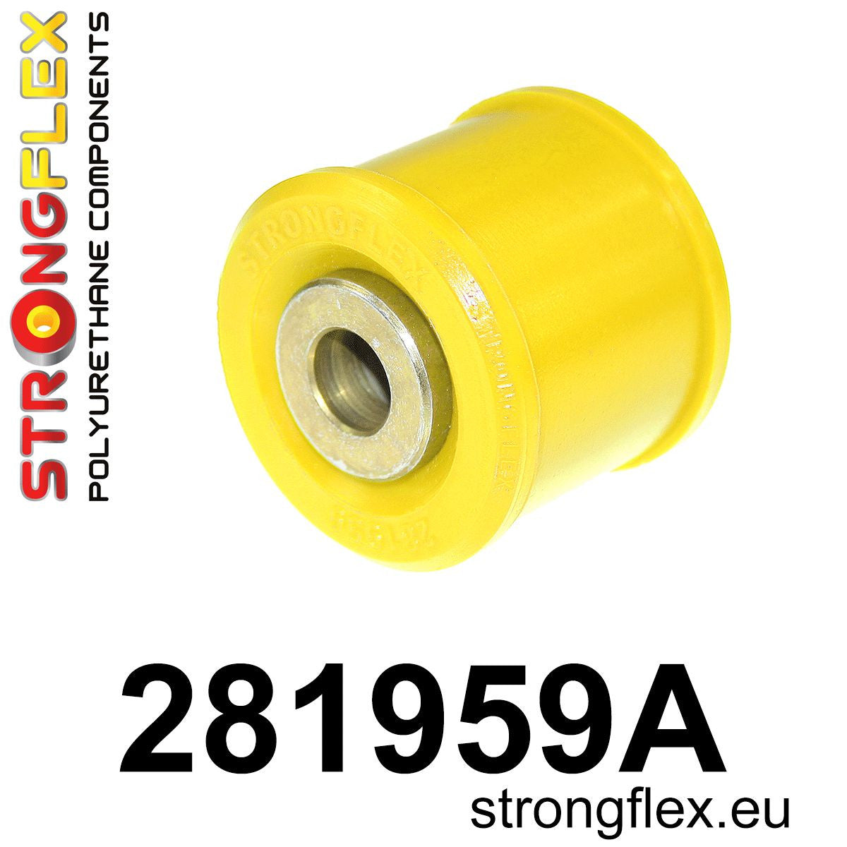 Silentblock inferior del soporte del amortiguador trasero 45 SPORT Nissan (281959A)