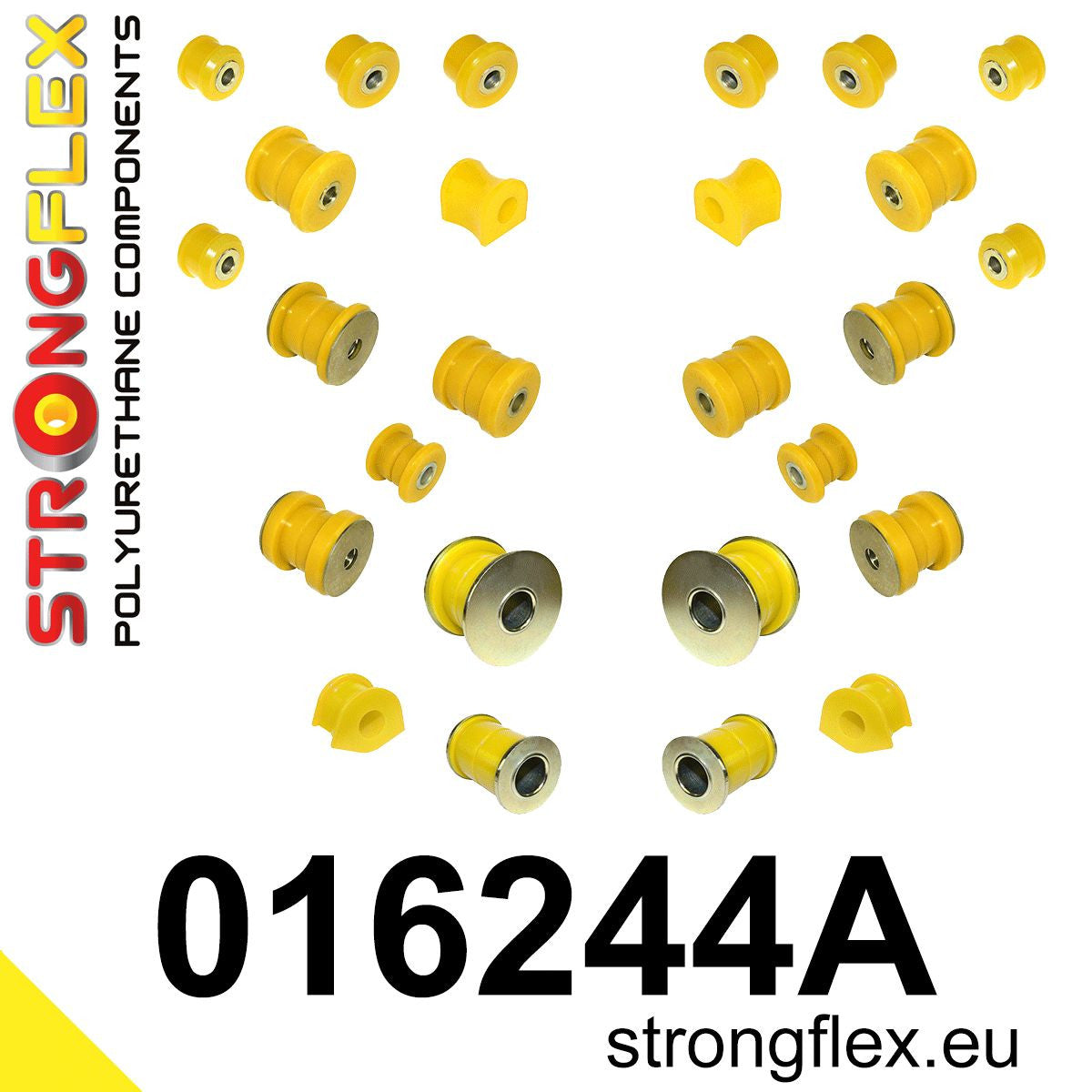 Kit completo de silentblocks de suspensión SPORT Alfa Romeo GTV Spider (016244A)