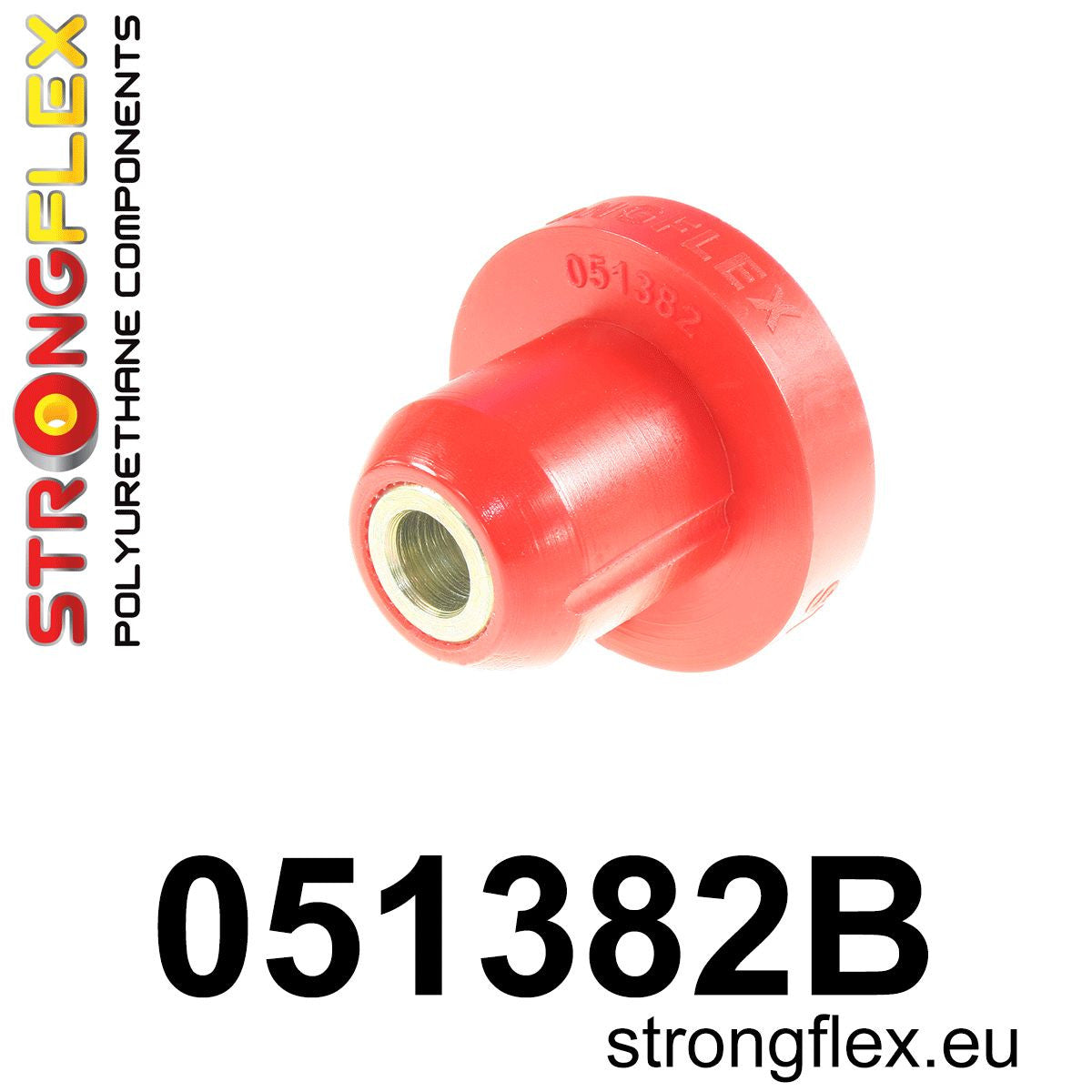 Silentblock de montaje del eje trasero Citroën AX Saxo Chanson 106 (051382B)