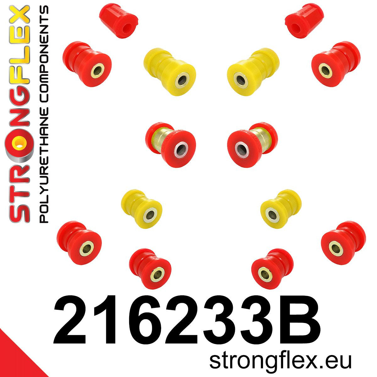 Kit de silentblock de suspensión trasera Toyota Altezza XE10 S170 X110 IS (216233B)