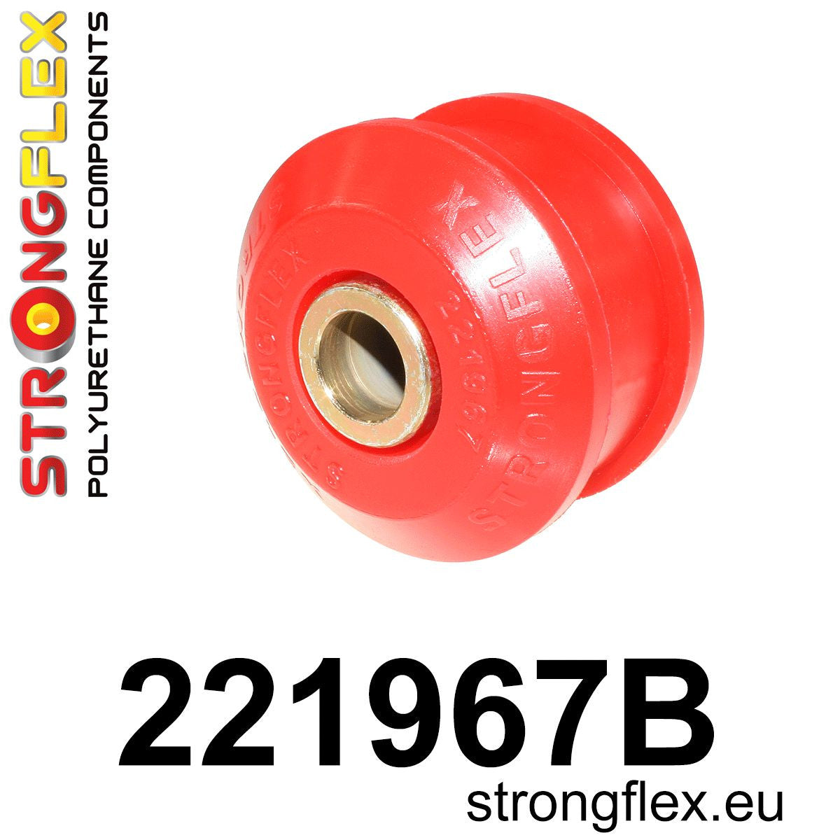 Silentblock de horquilla delantera trasera Seat Alhambra 7M V191 MK1 FWD (221967B)