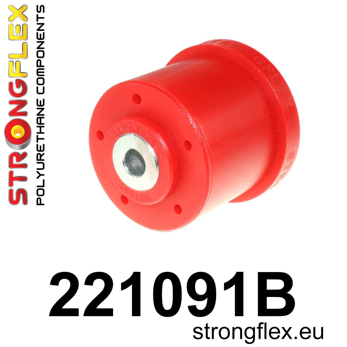 Silentblock del eje trasero 57 mm Seat Córdoba 6K 6N Ibiza Arosa 6H Polo (221091B)