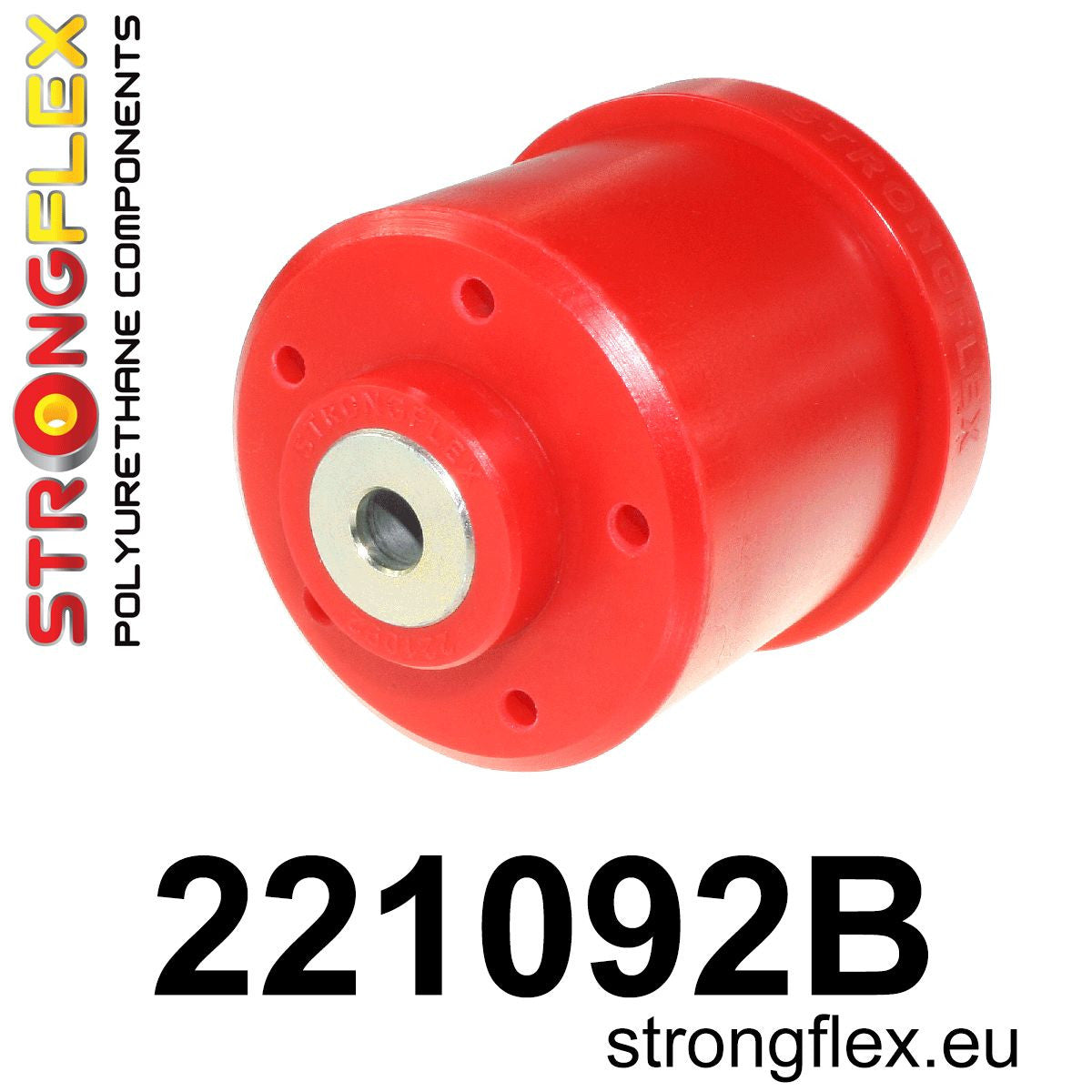 Silentblock del eje trasero 71,5 mm Seat Córdoba 6K 6N Ibiza Polo (221092B)