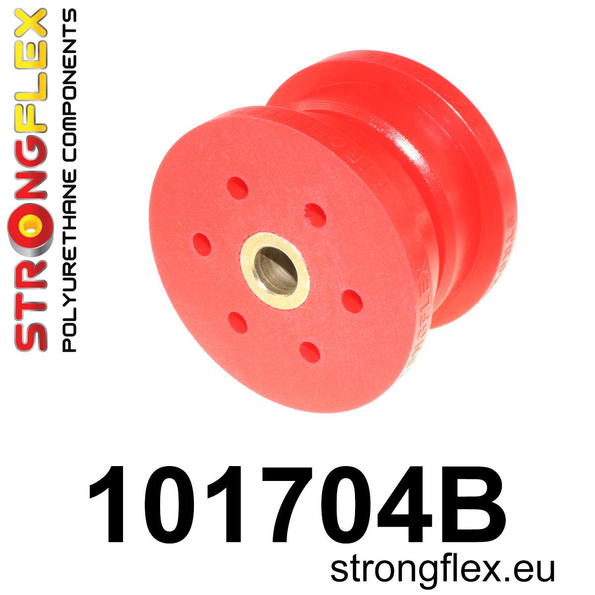 Silentblock delantero del soporte del diferencial trasero Mazda 6 GG8 AWD (101704B)