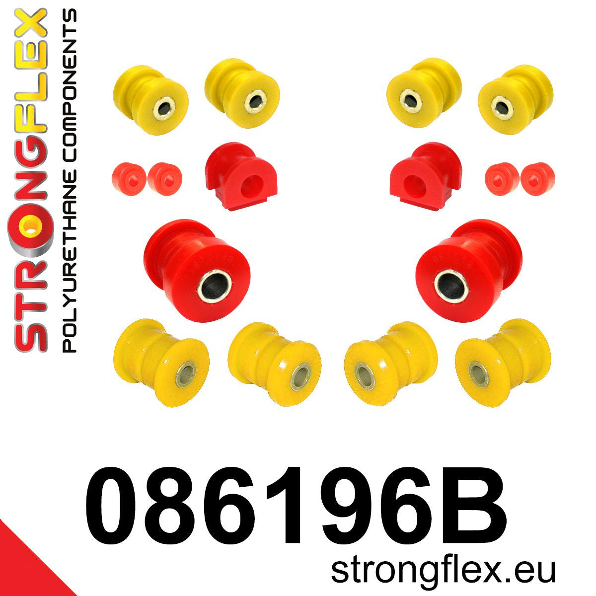 Kit de silentblocks de suspensión delantera Acura Integra DB6 DC1 DC2 (086196B)