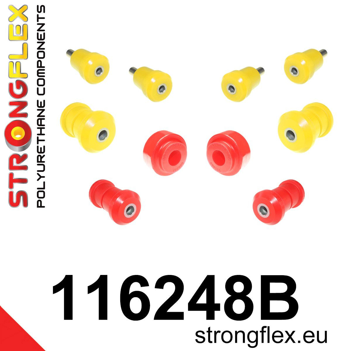 Kit de silentblocks de suspensión delantera Mercedes Clase S W140 C140 CL (116248B)