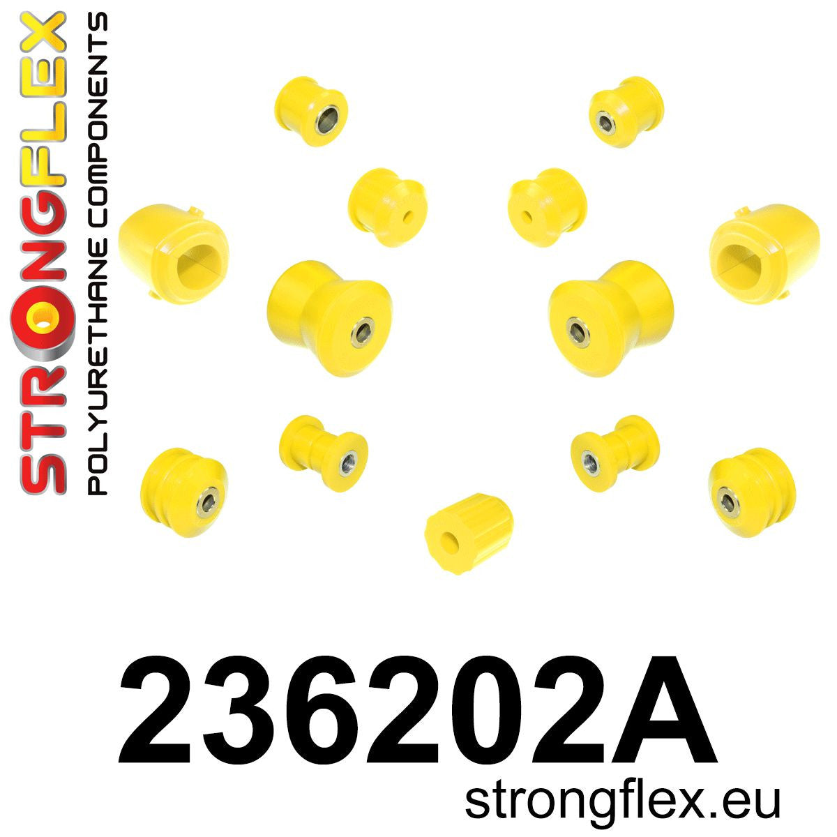 Kit de silentblock de suspensión trasera SPORT Volvo Serie 700 Serie 900 (236202A)