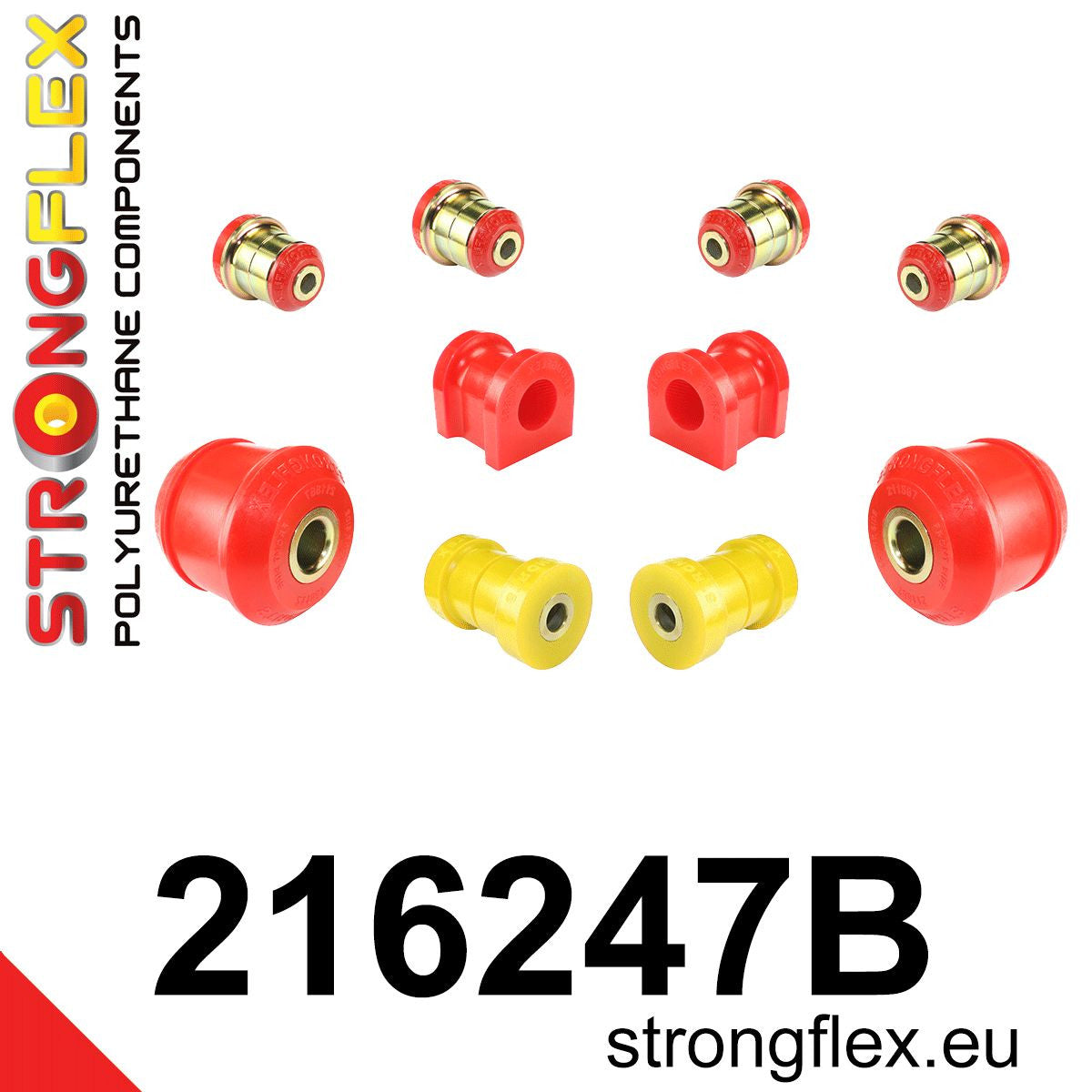 Kit de silentblocks de suspensión delantera Lexus GS S190 XE20 IS (216247B)