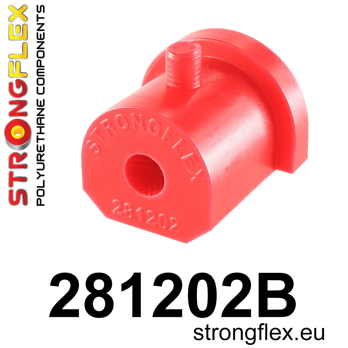 Silentblock trasero del brazo delantero Nissan Micra K11 (281202B)