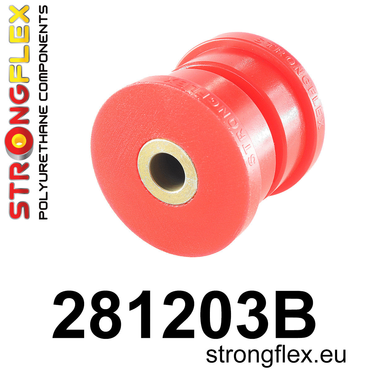 Silentblock delantero del brazo trasero Nissan Micra K11 (281203B)