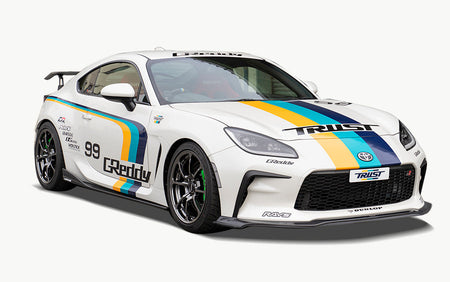 Faldón delantero GReddy × Voltex de carbono para GR86