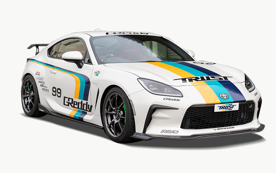 Faldón delantero GReddy × Voltex para GR86 - en fibra
