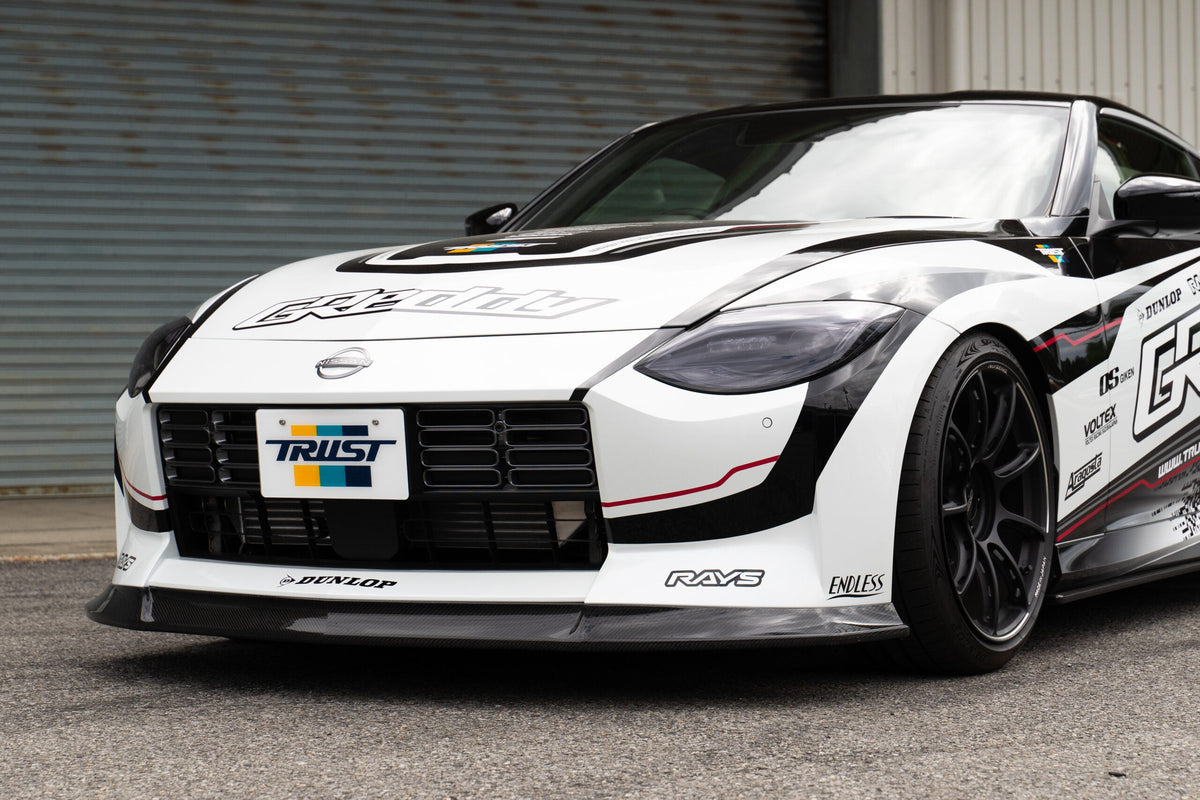Faldón delantero GReddy para Nissan Z RZ34 (400Z) - carbono