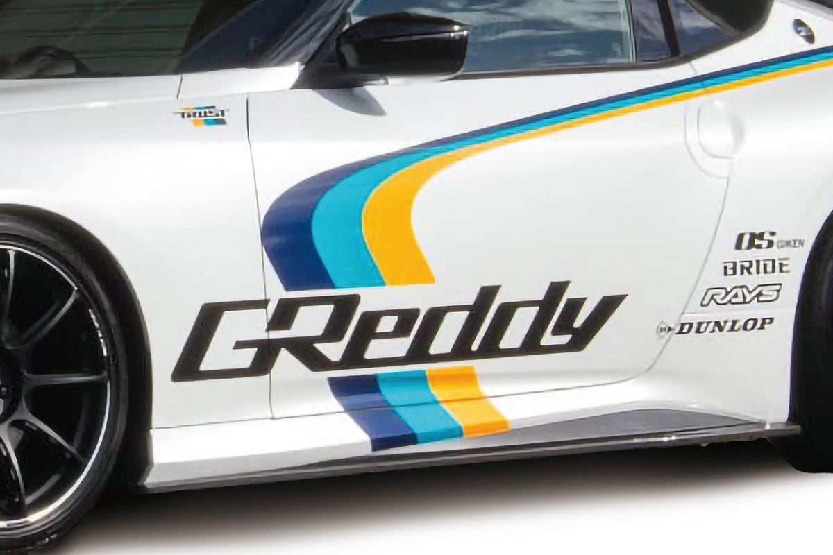 Faldones laterales GReddy para Nissan Z RZ34 (400Z) - en fibra