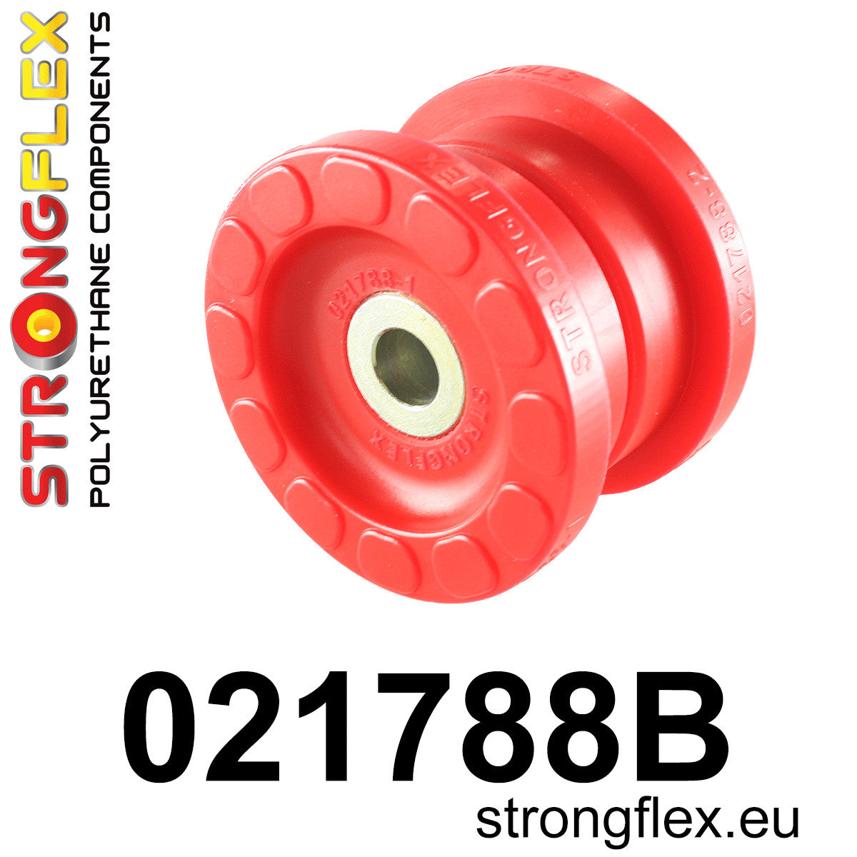 Silentblock trasero del soporte del diferencial trasero Audi A3 8P 8V 8X 7N (021788B)